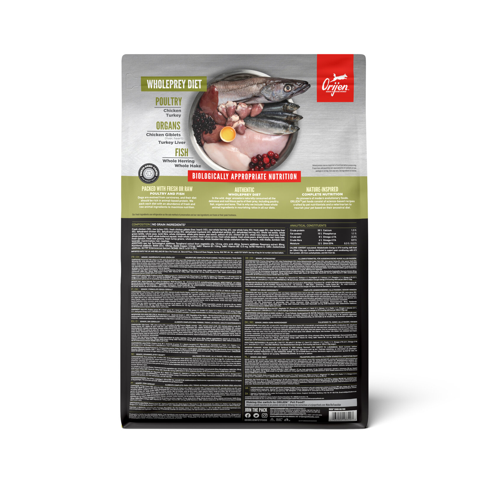 Orijen Senior Yaşlı Köpek Maması 2 Kg - Görsel 2