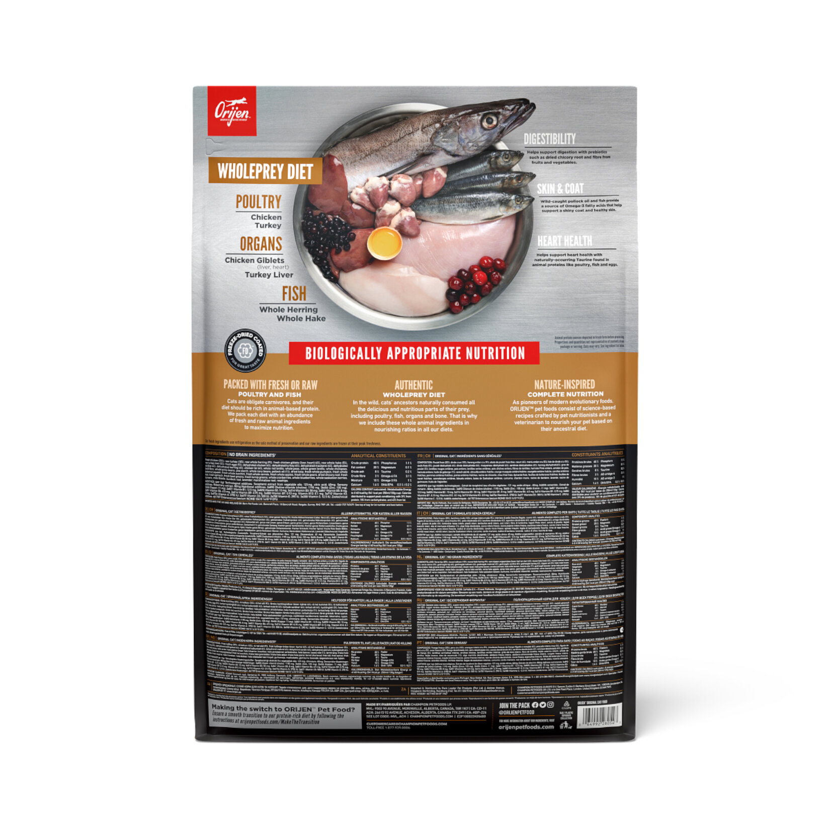 Orijen Original Yavru Ve Yetişkin Kedi Maması 5.4 Kg - Görsel 2