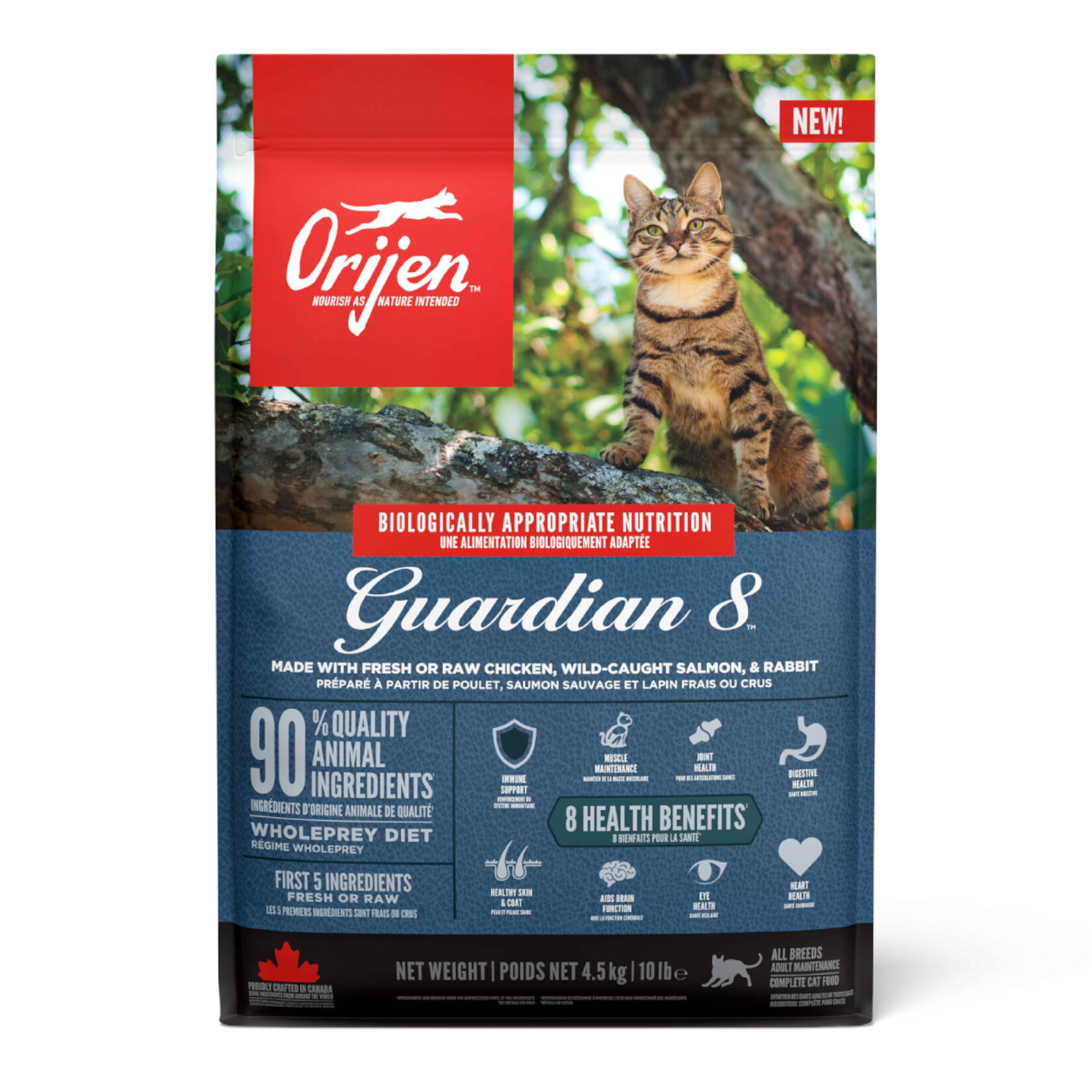 Orijen Guardian 8 Yetişkin Kedi Maması 4.5 Kg - Görsel 1