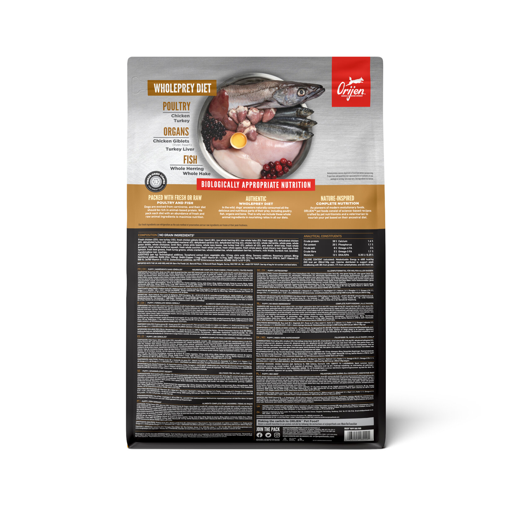 Orijen Puppy Yavru Köpek Maması 2 Kg - Görsel 2