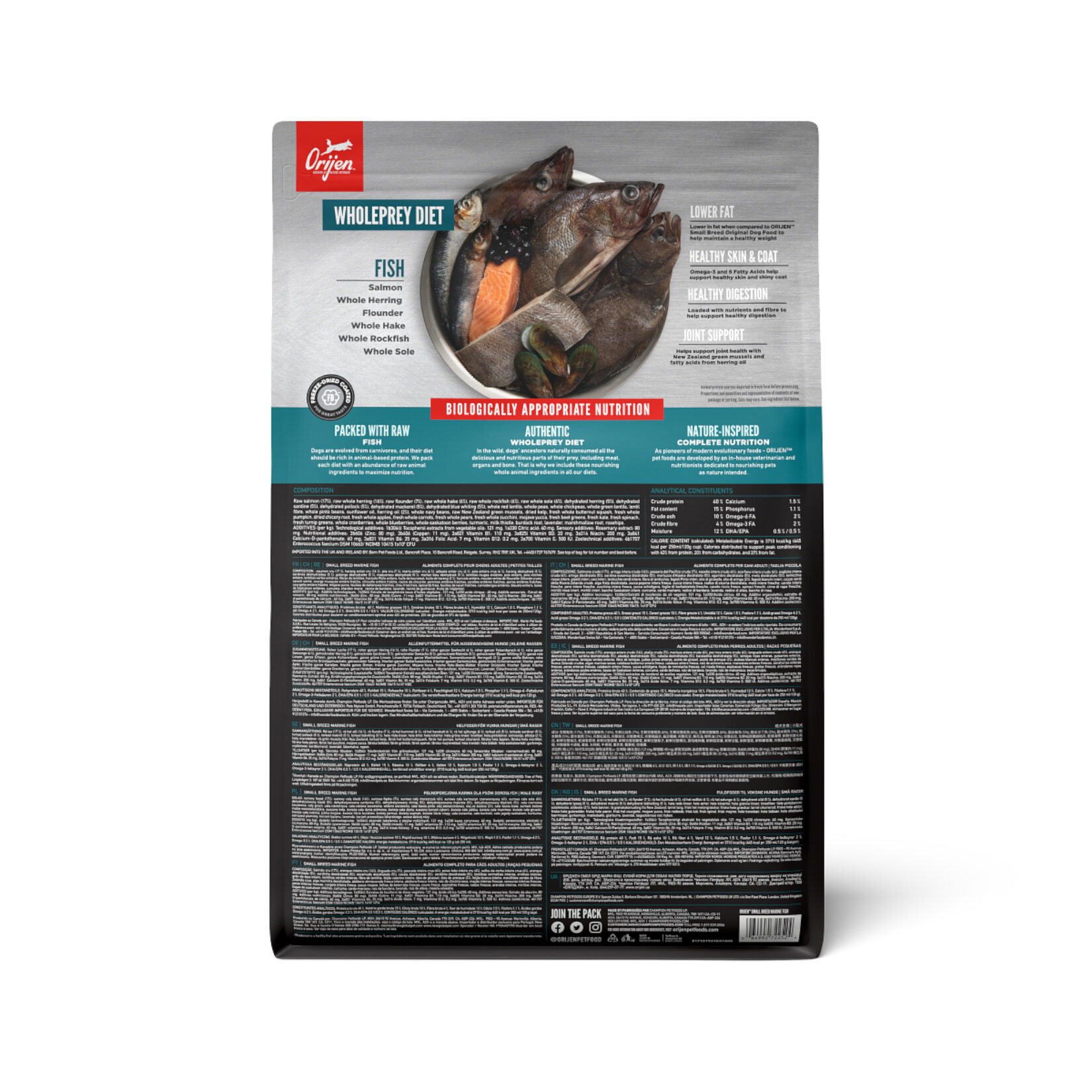 Orijen Small Breed Marine Fish 1.8 Kg - Görsel 2