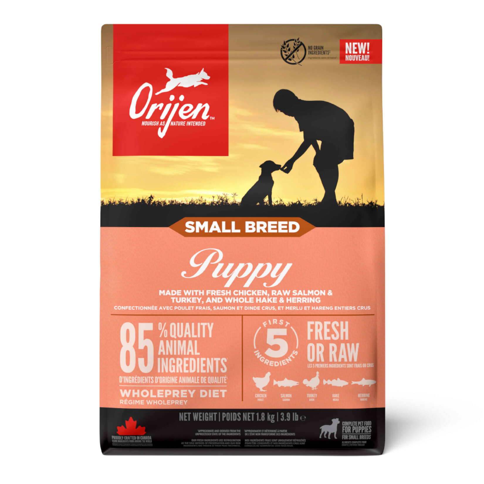 Orijen Puppy Small Breed Dog Food 1.8 Kg - Görsel 1
