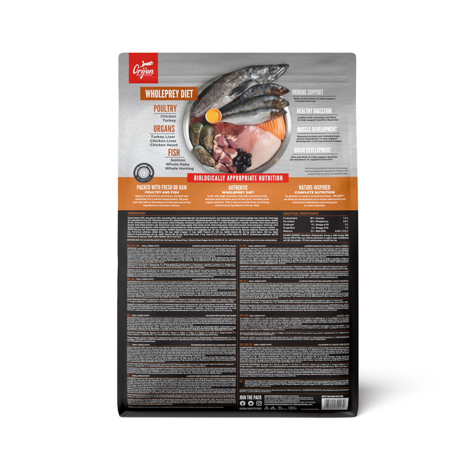 Orijen Puppy Small Breed Dog Food 1.8 Kg - Görsel 2