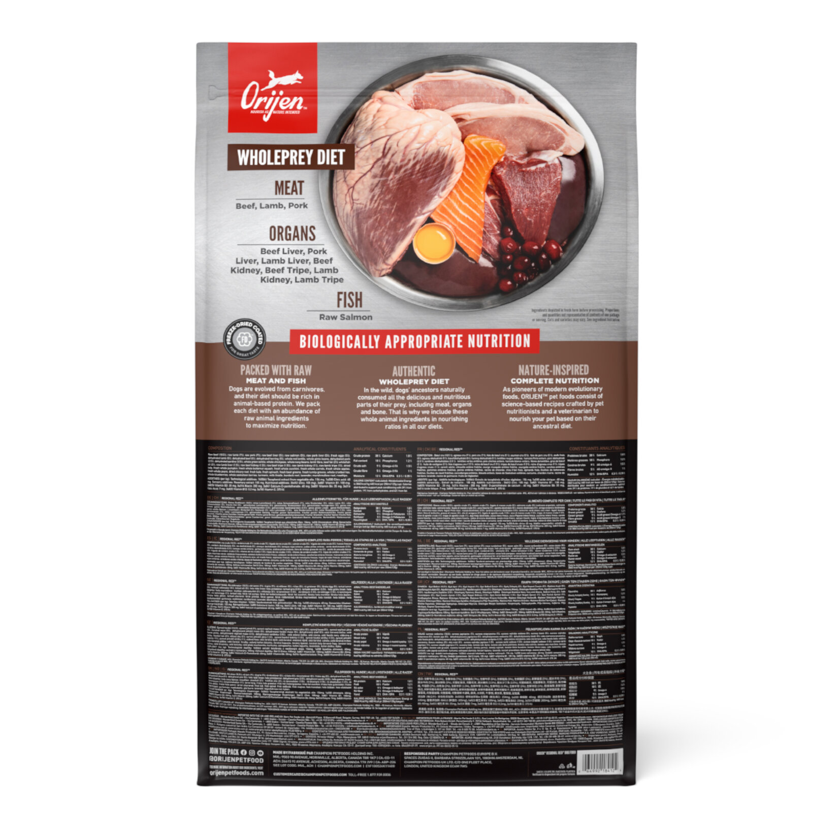 Orijen Regional Red Köpek Maması 11.4 Kg - Görsel 2