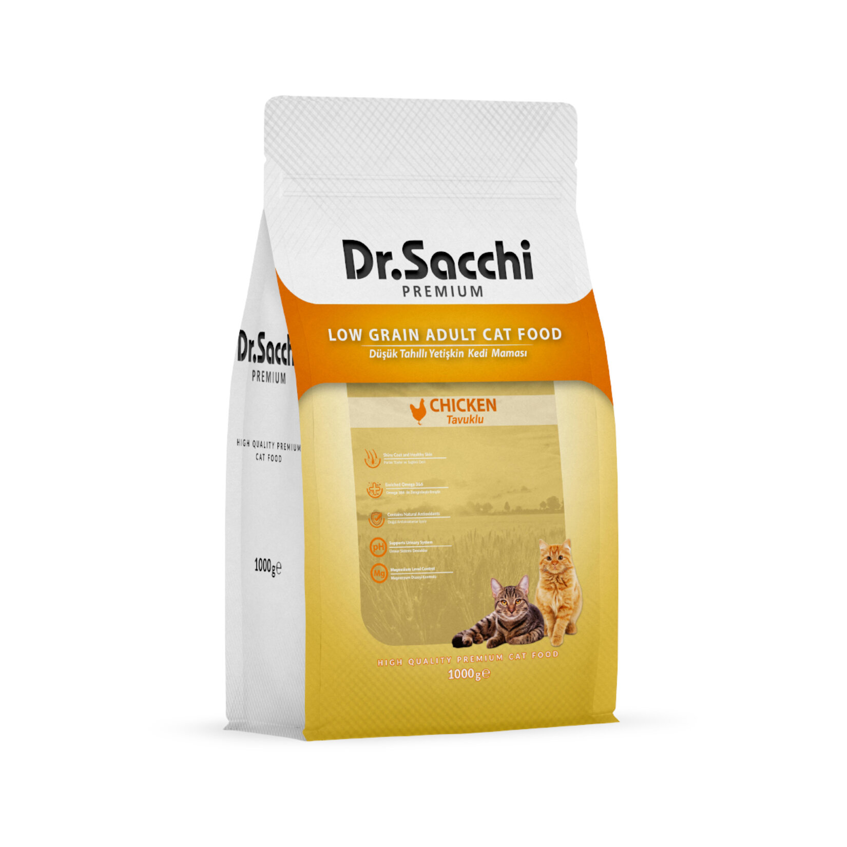 Dr. Sacchi Premium Tavuklu Yetişkin Kedi Maması 1 Kg