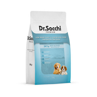Dr. Sacchi Sığır ve Kuzu Etli Yavru Köpek Maması 1.5 Kg