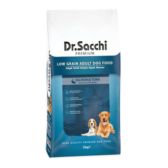 Dr. Sacchi Somon - Ton Balıklı Yetişkin Köpek Maması 12 Kg