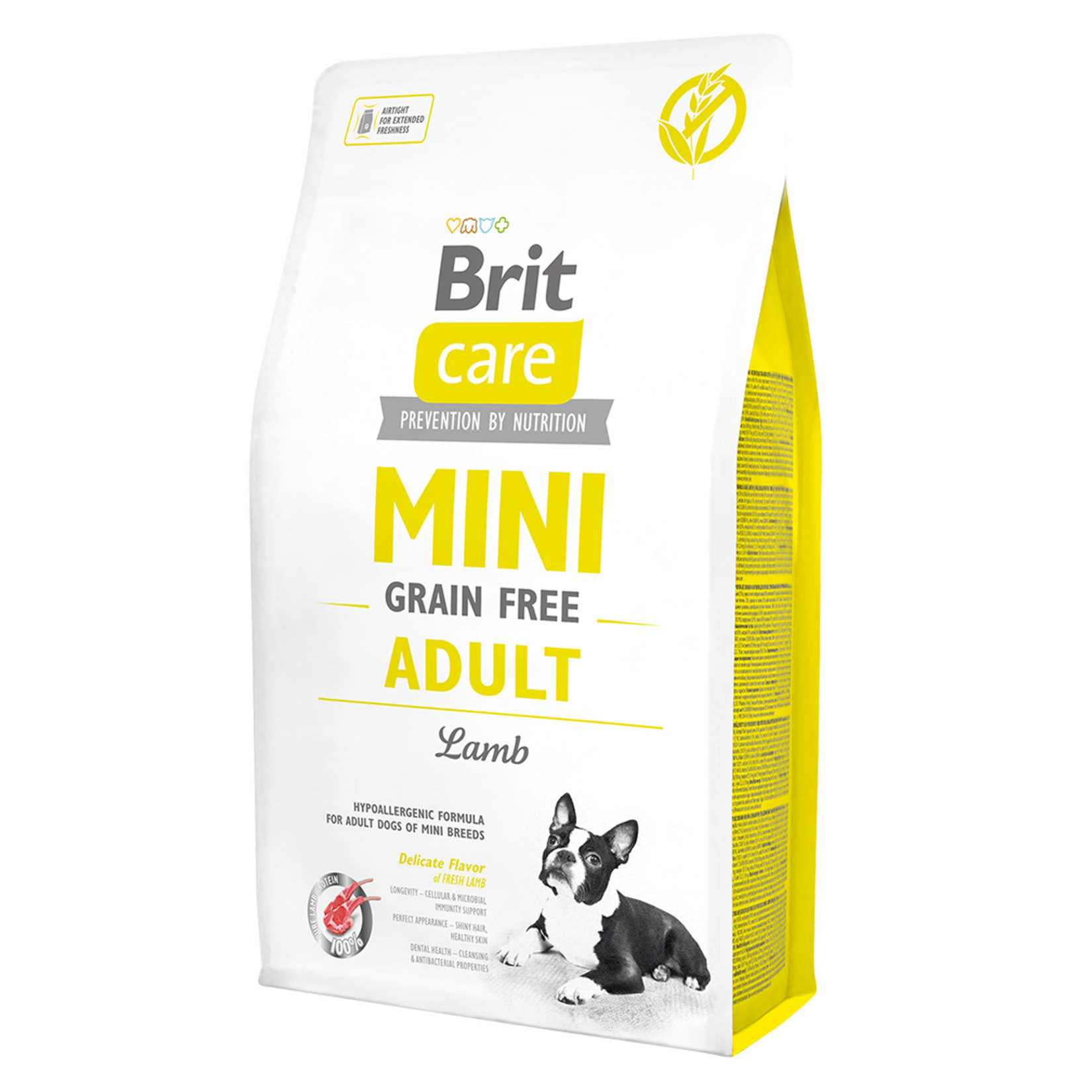 Brit Care Mini Irk Yetişkin Köpek Kuzu Etli 7 Kg