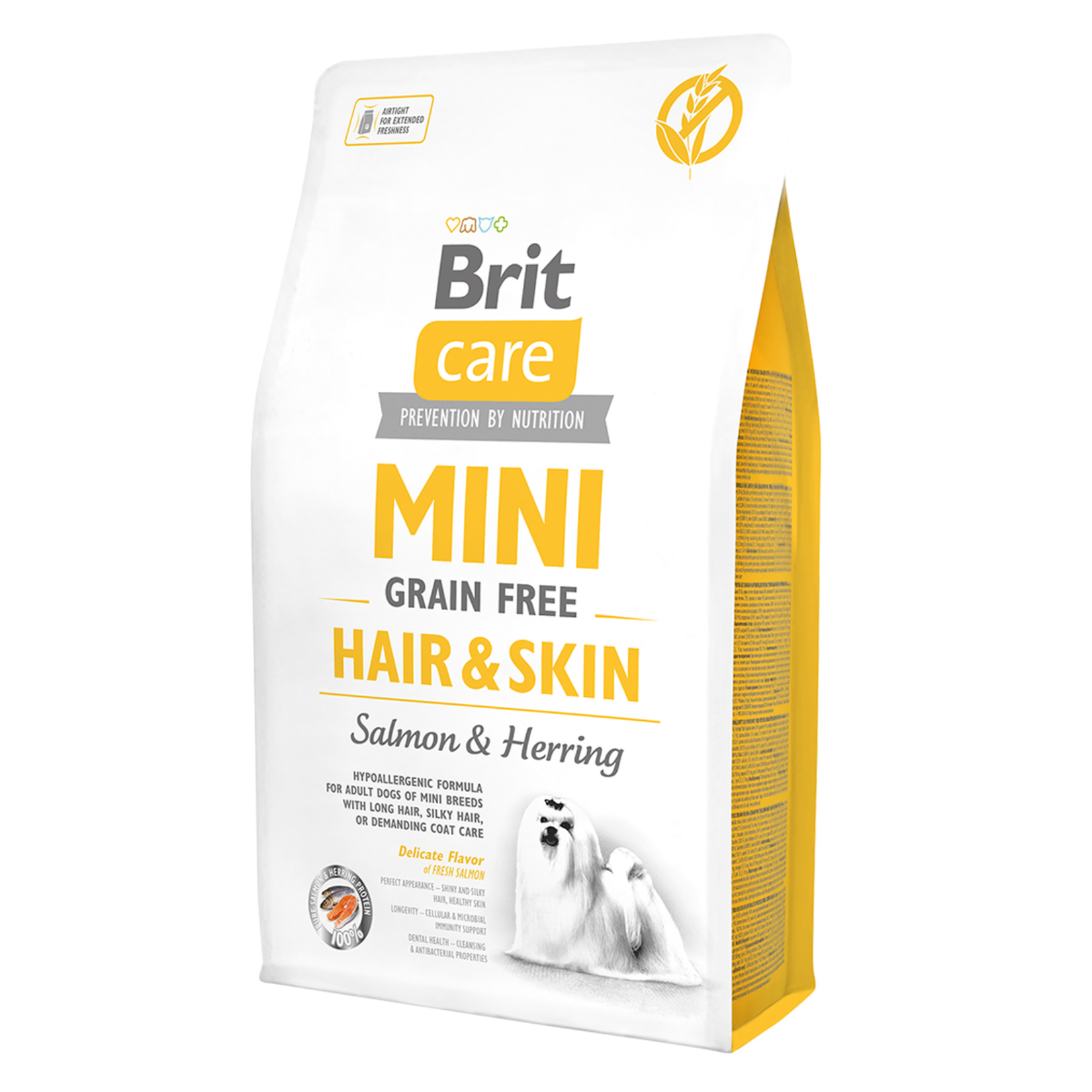 Brit Care Mini Deri Tüy - Somon Ringa Balığı 2 Kg