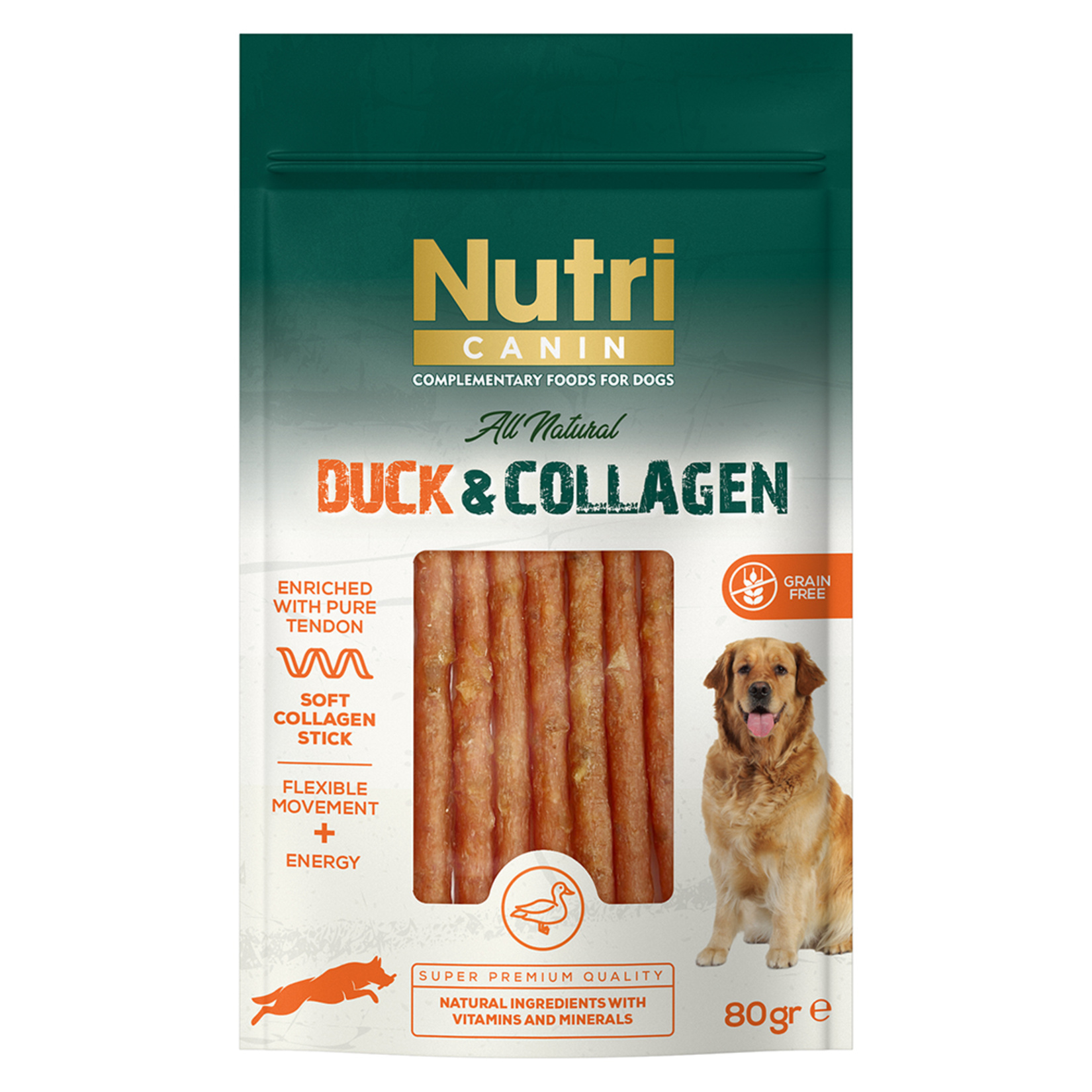 Nutri Canin Ördek Eti ve Kolajen 80 G