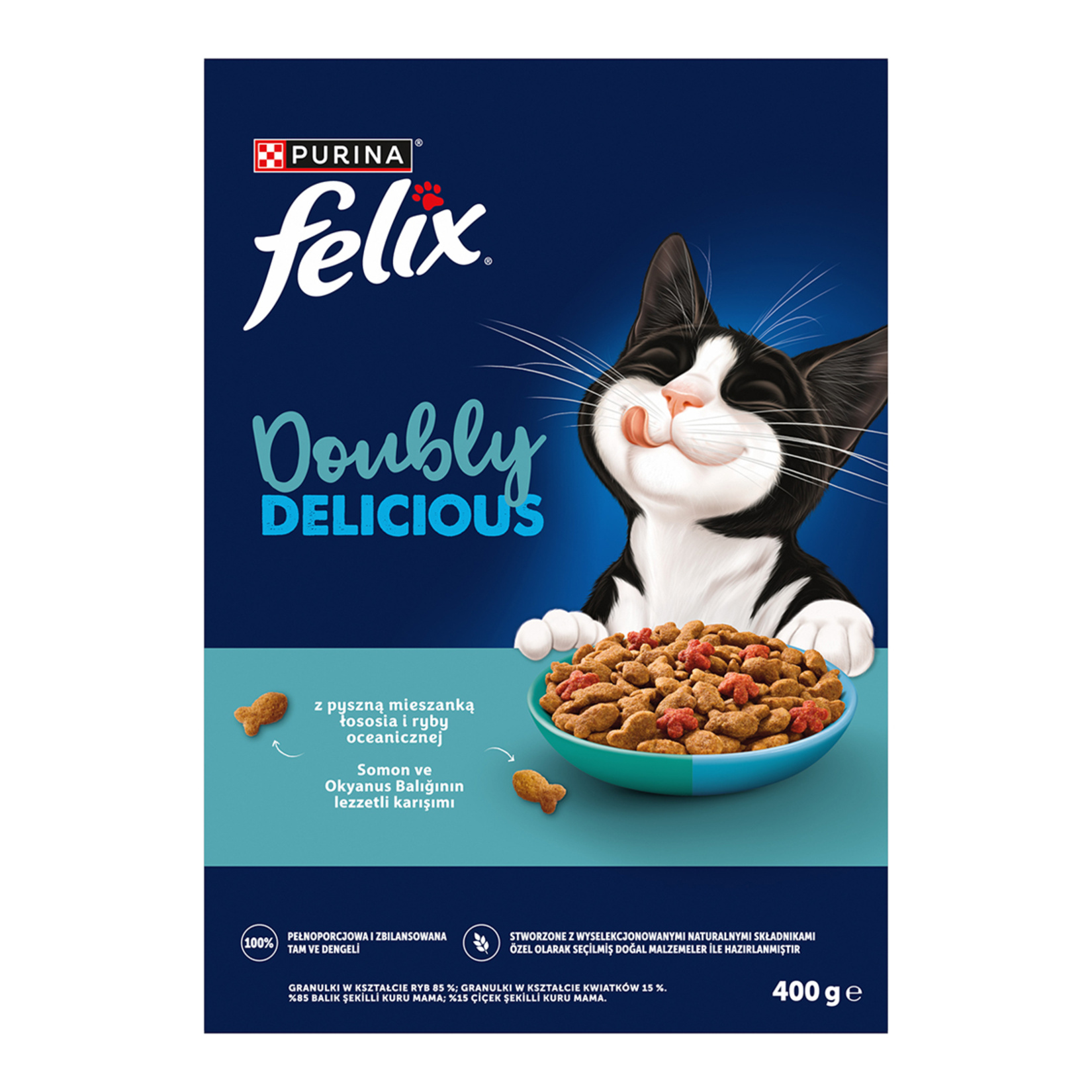 Felix Doubly Delicious Çifte Lezzet Balıklı 400 G - Görsel 1