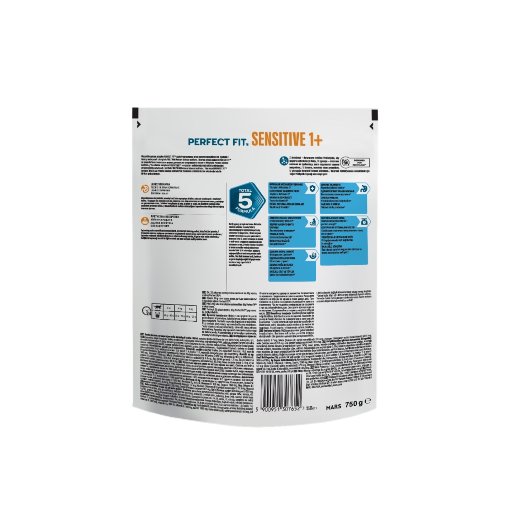 Perfect Fit Sensetive Hindili Kedi Maması 750 G - Görsel 2