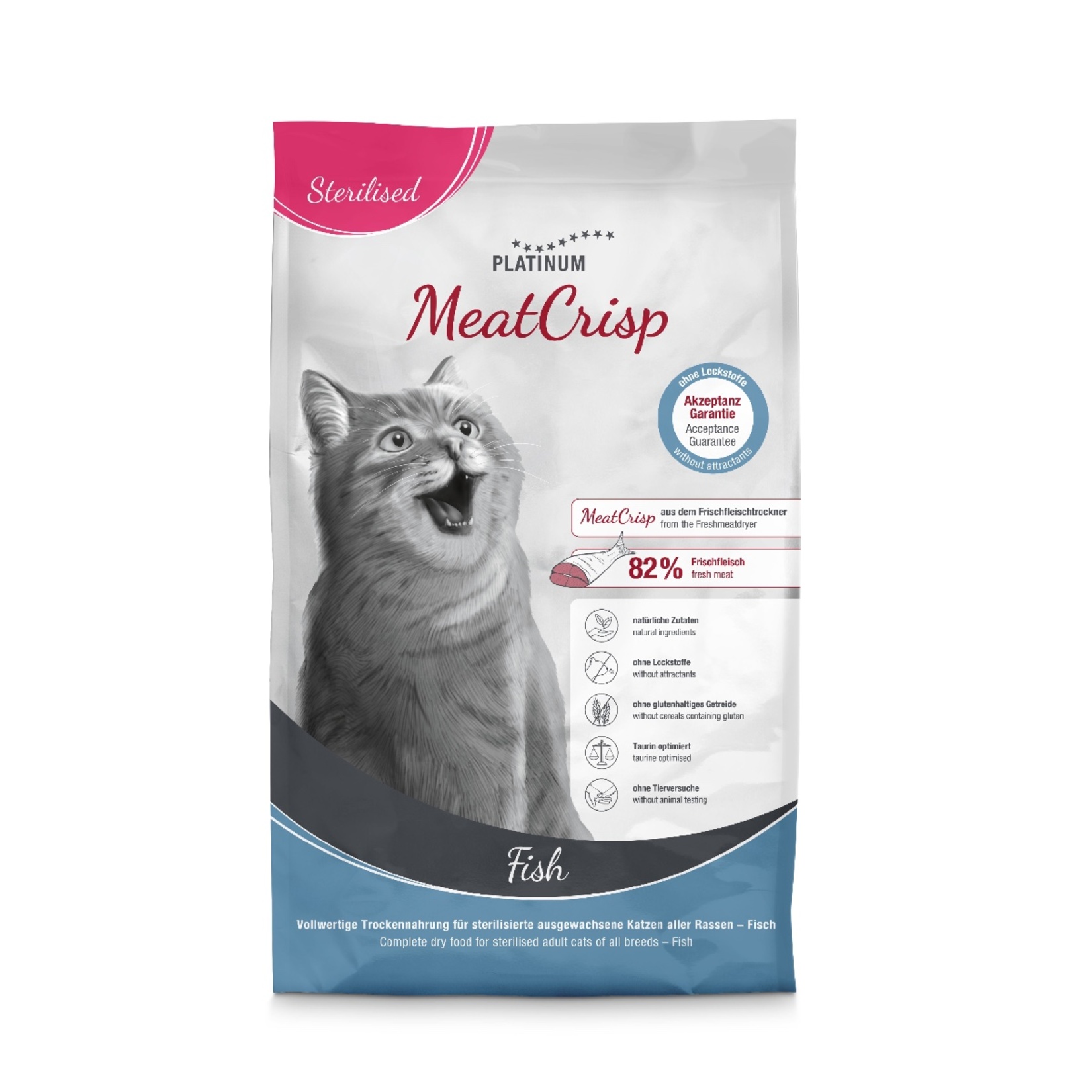 Platinum Meatcrisp Balıklı Kısır Kedi Maması 3 Kg