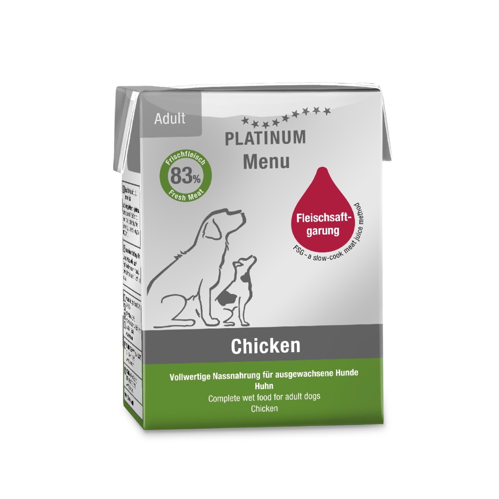 Platinum Tavuklu Yaş Köpek Maması 185 G