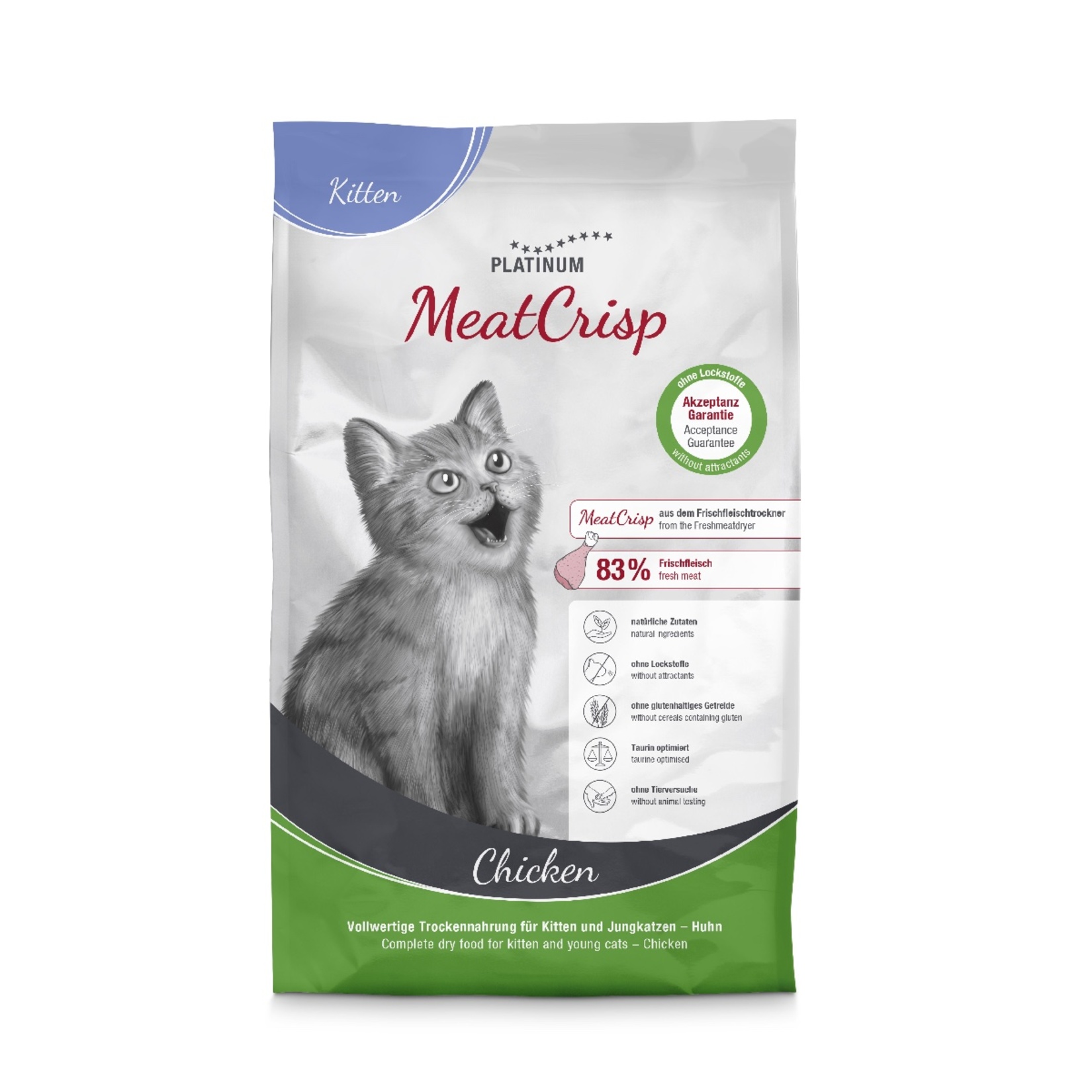 Platinum Meatcrisp Tavuklu Yavru Kedi Maması 3 Kg