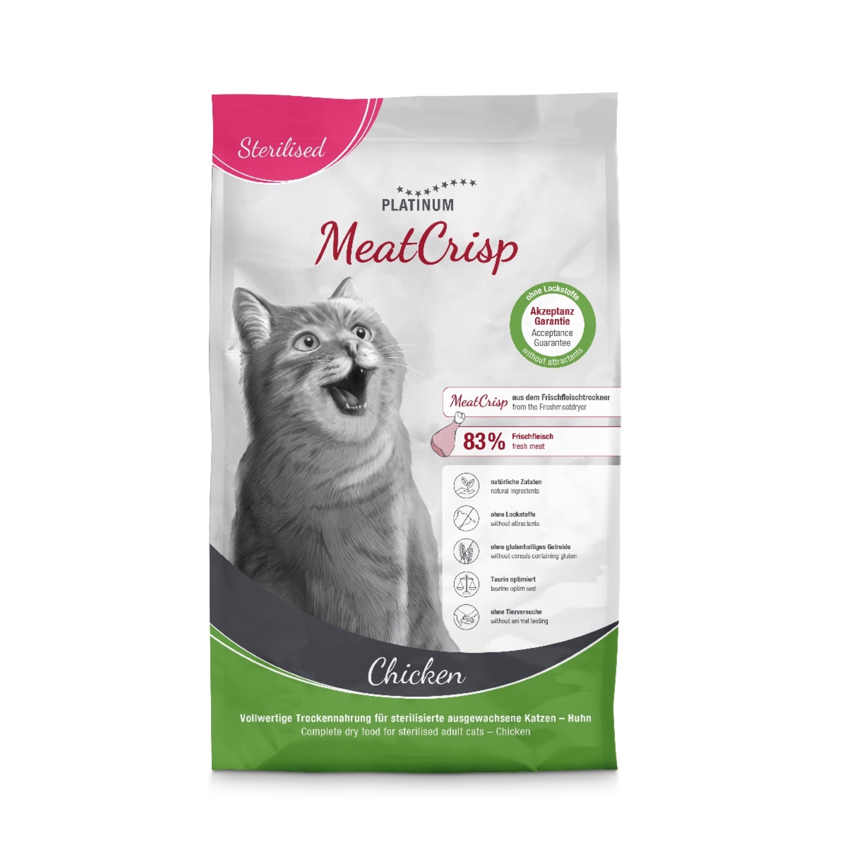 Platinum Meatcrisp Tavuklu Kısır Kedi Maması 3 Kg