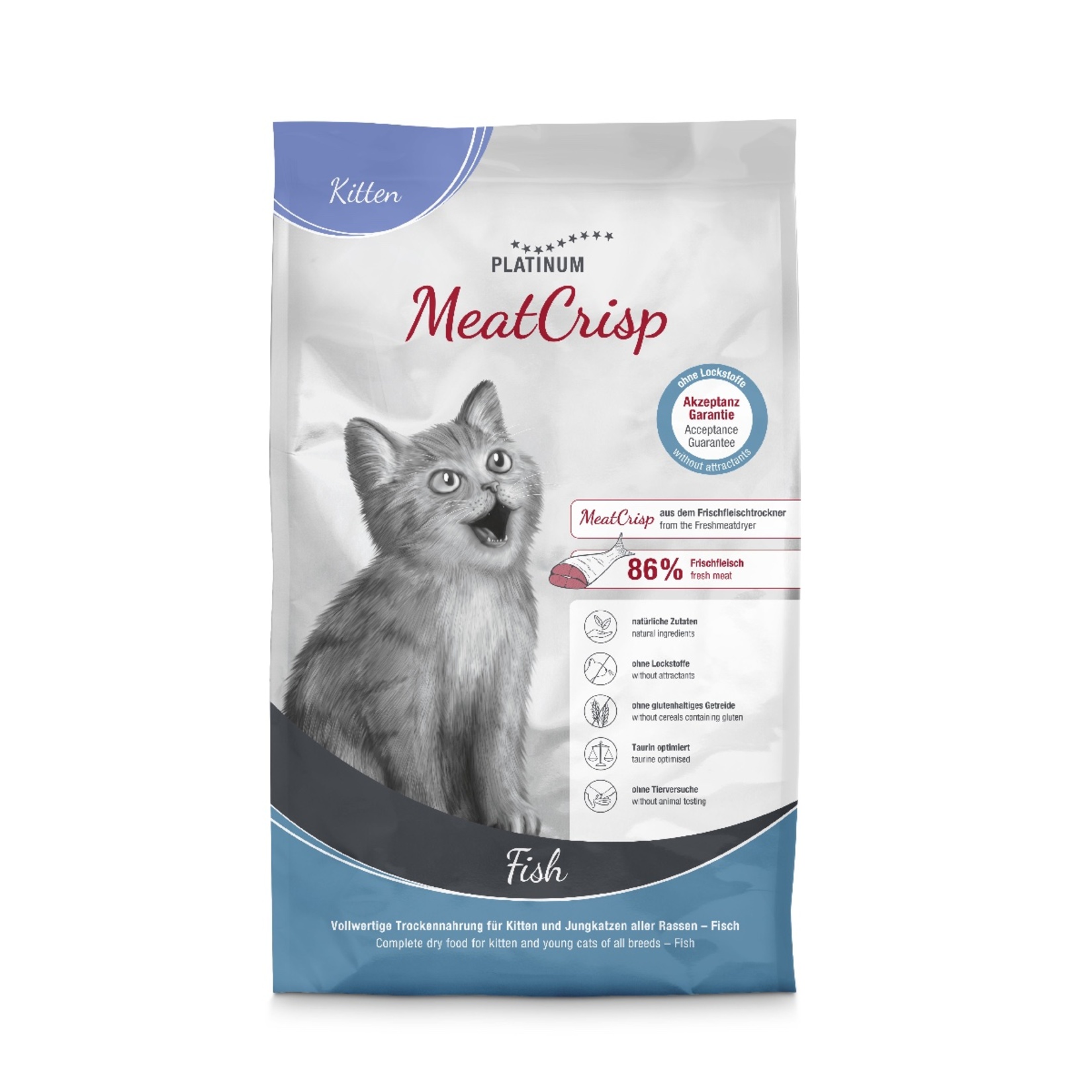 Platinum Meatcrisp Balıklı Yavru Kedi Maması 3 Kg