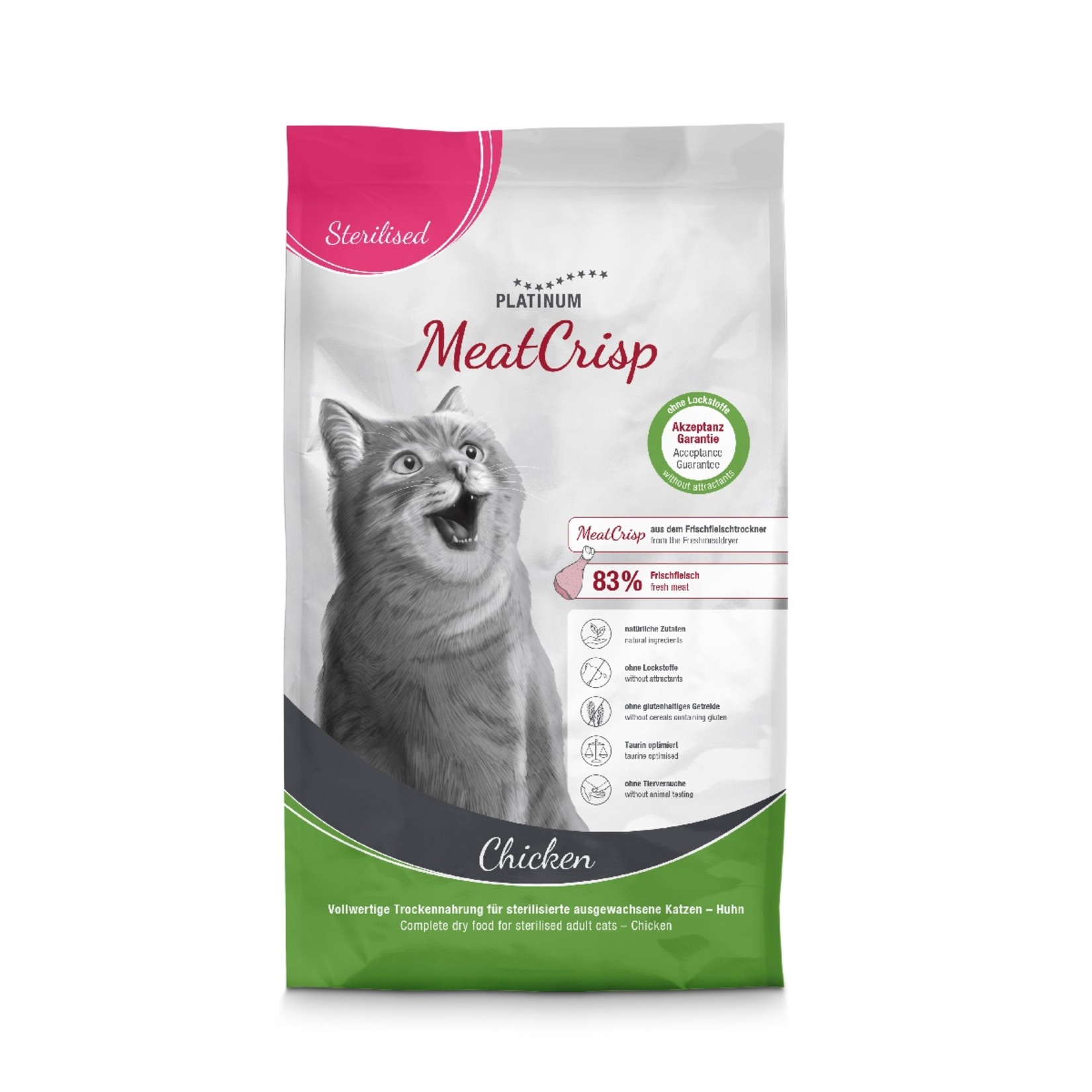 Platinum Meatcrisp Tavuklu Kısır Kedi Maması 1.5 Kg