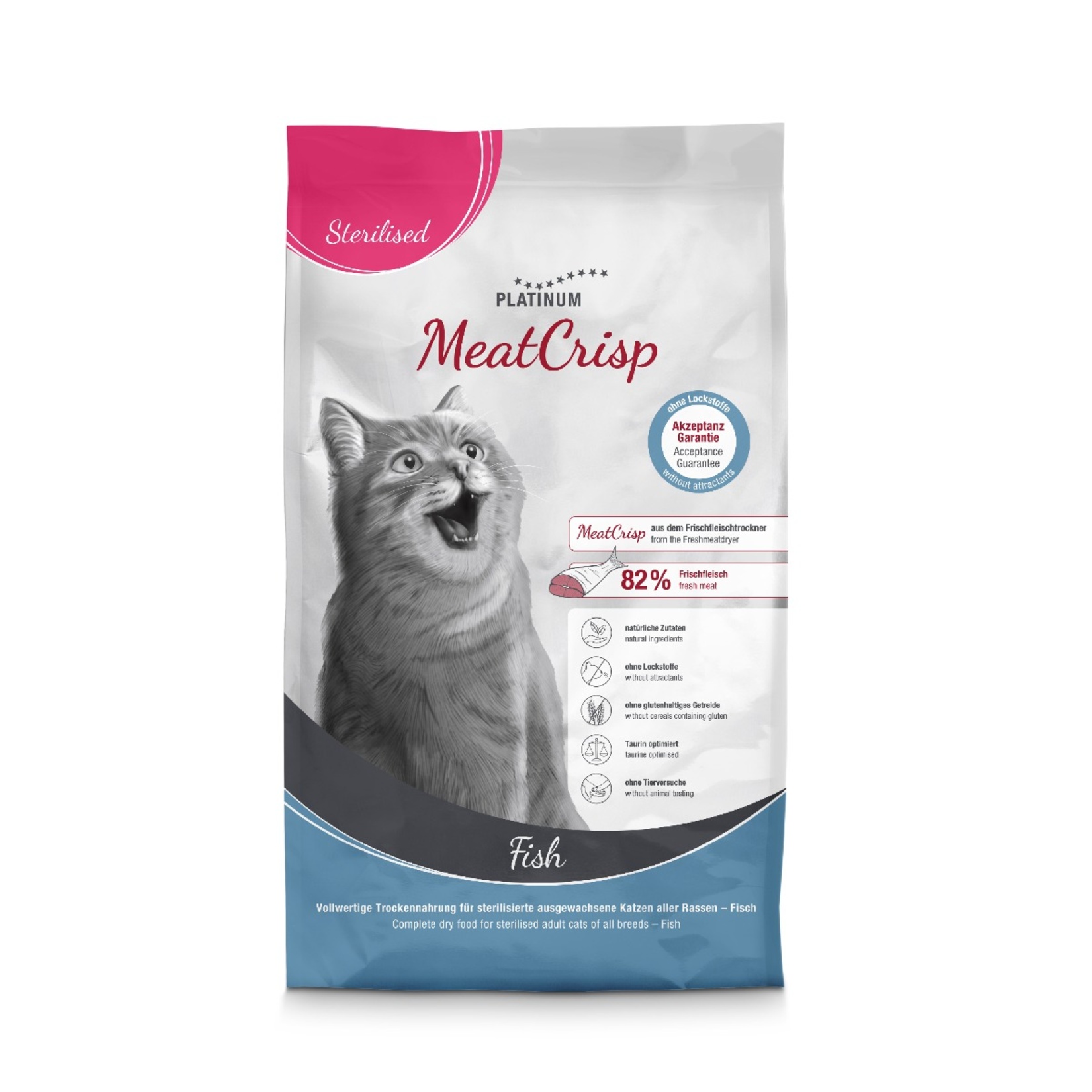 Platinum Meatcrisp Balıklı Kısır Kedi Maması 1.5 Kg