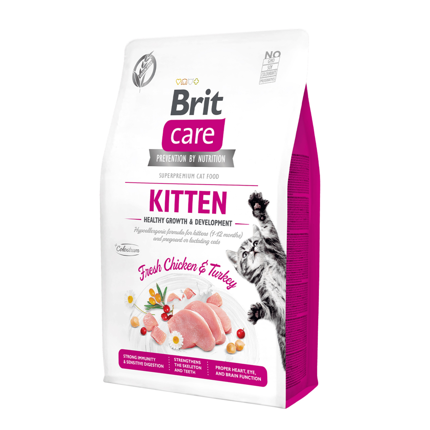 Brit Care Tahılsız Tavuklu Hindili Kedi Maması 2 Kg