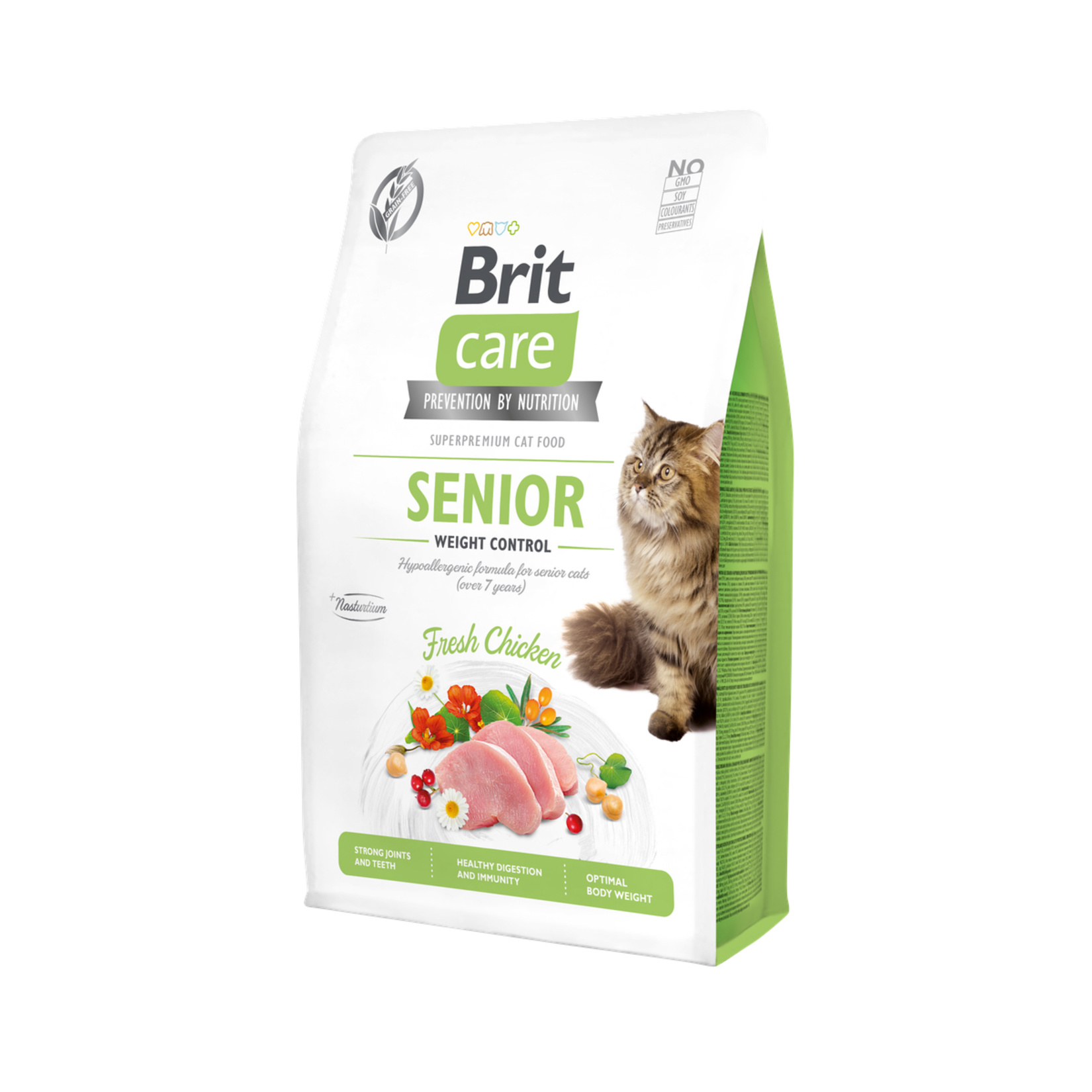 Brit Care Kilo Kontrol Yaşlı Kedi Maması 2 Kg