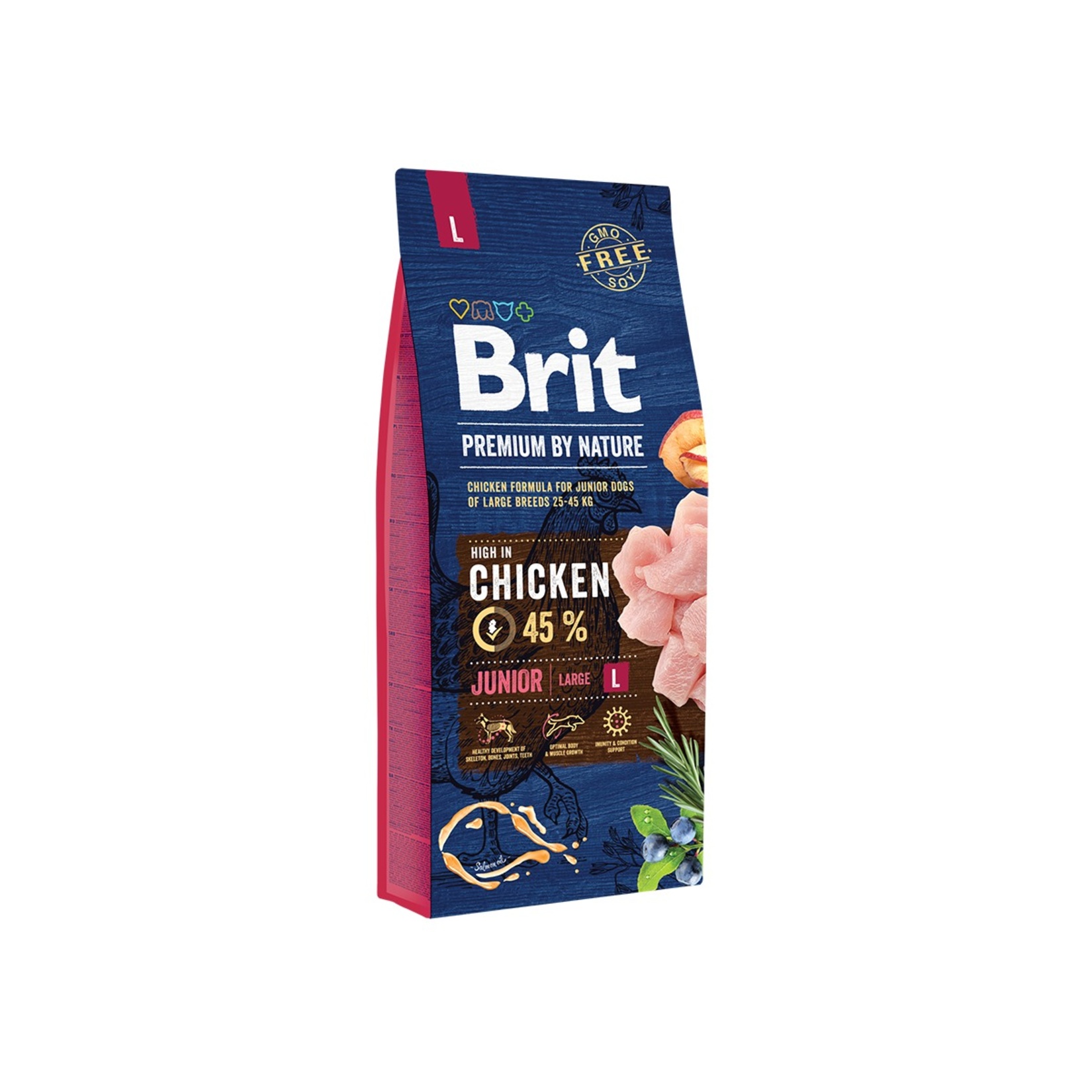 Brit Care Yavru Büyük Irk Tavuklu Köpek Maması 15 Kg