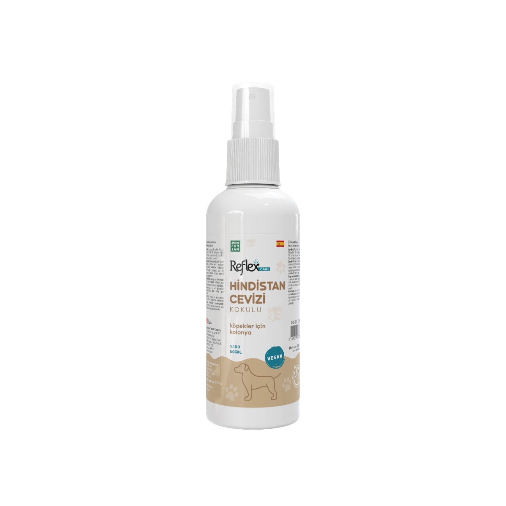 Reflex Care Hindistan Cevizi Kokulu Köpek Kolonyası 125 Ml