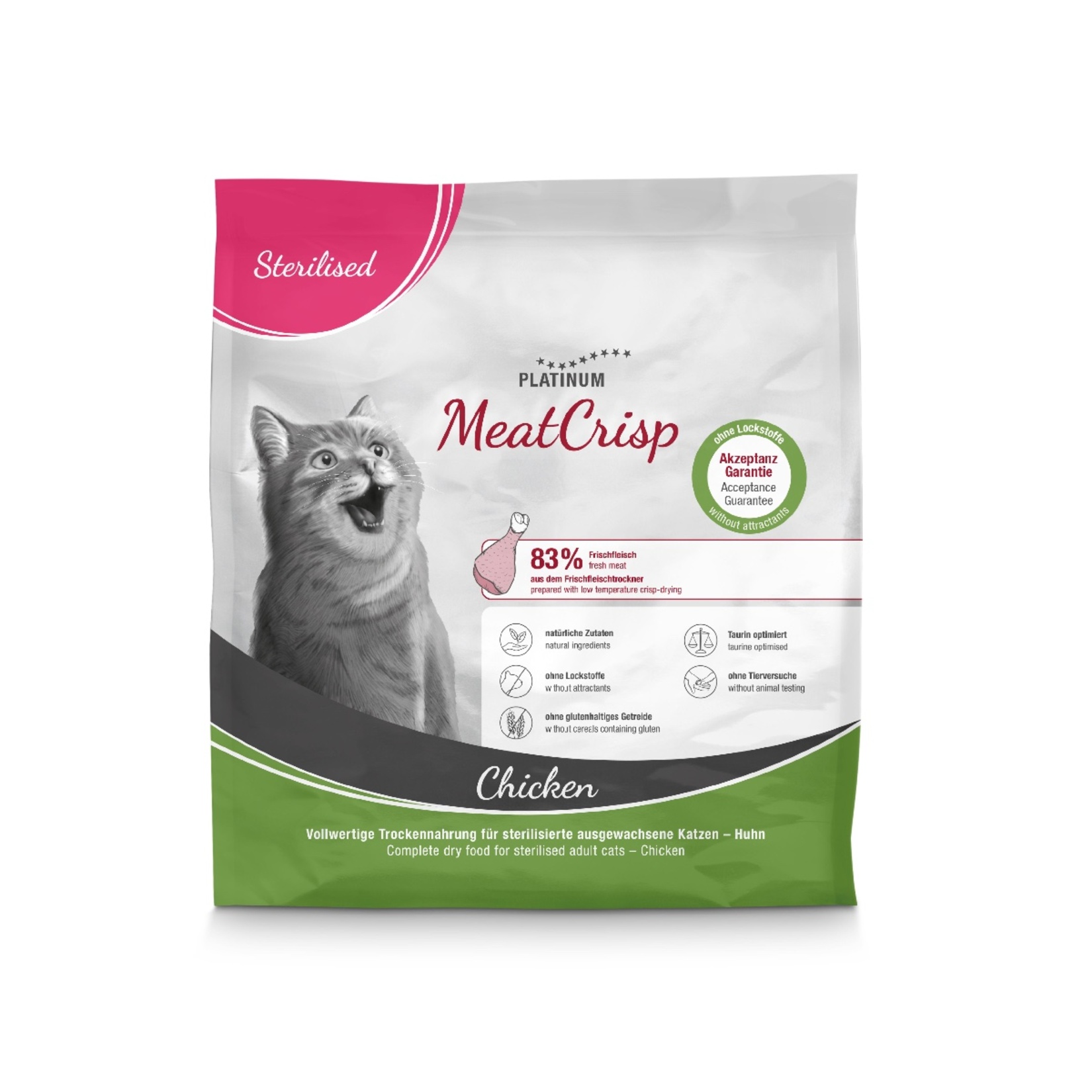 Platinum Meatcrisp Tavuklu Kısır Kedi Maması 400 G