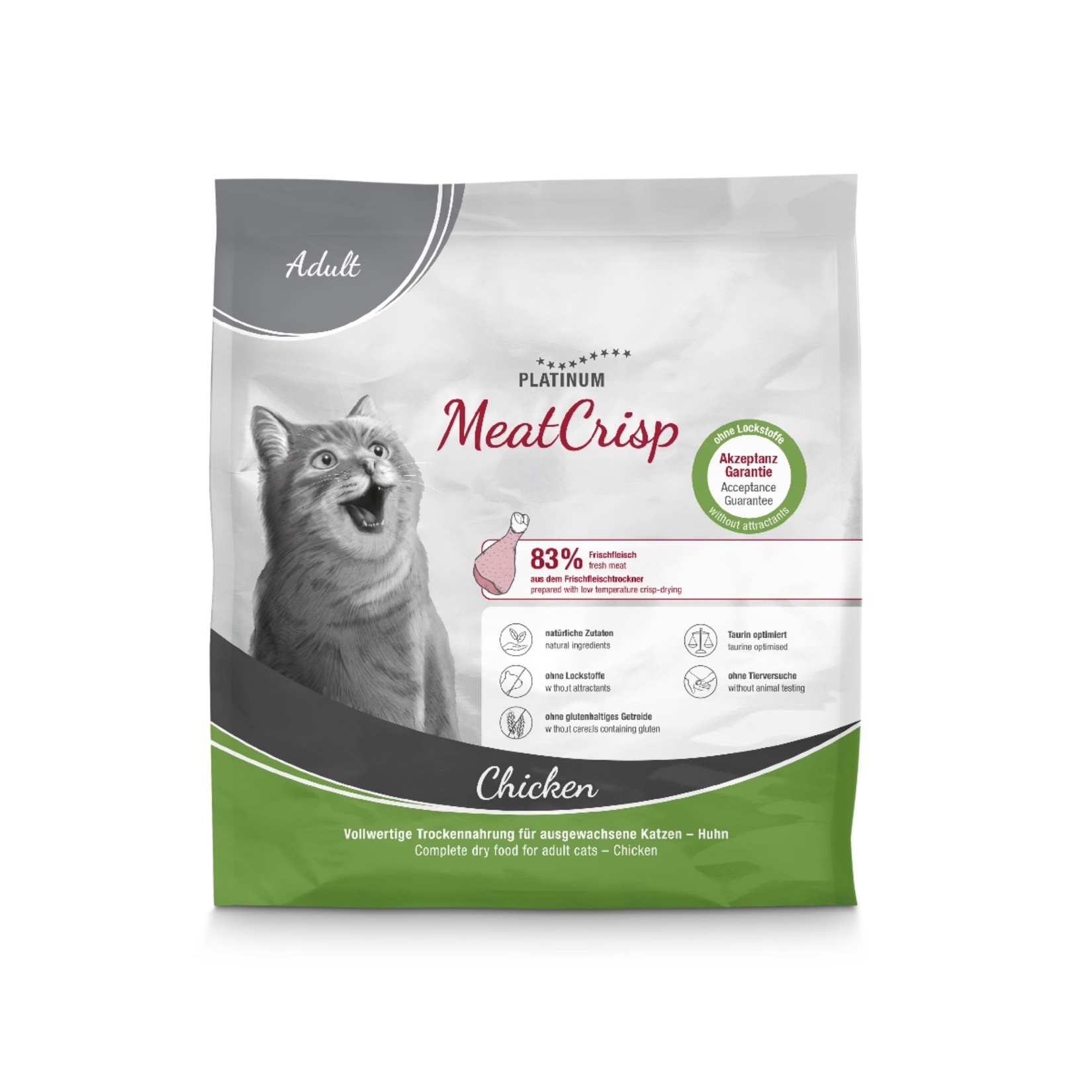 Platinum Meatcrisp Tavuklu Yetişkin Kedi Maması 400 G