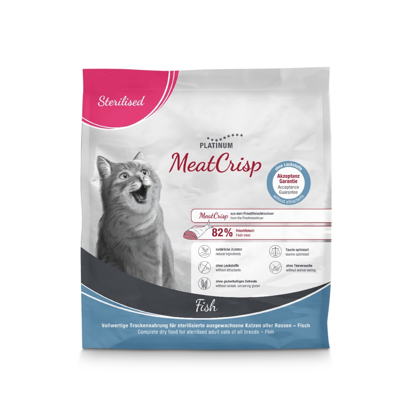 Platinum Meatcrisp Balıklı Kısır Kedi Maması 400 G