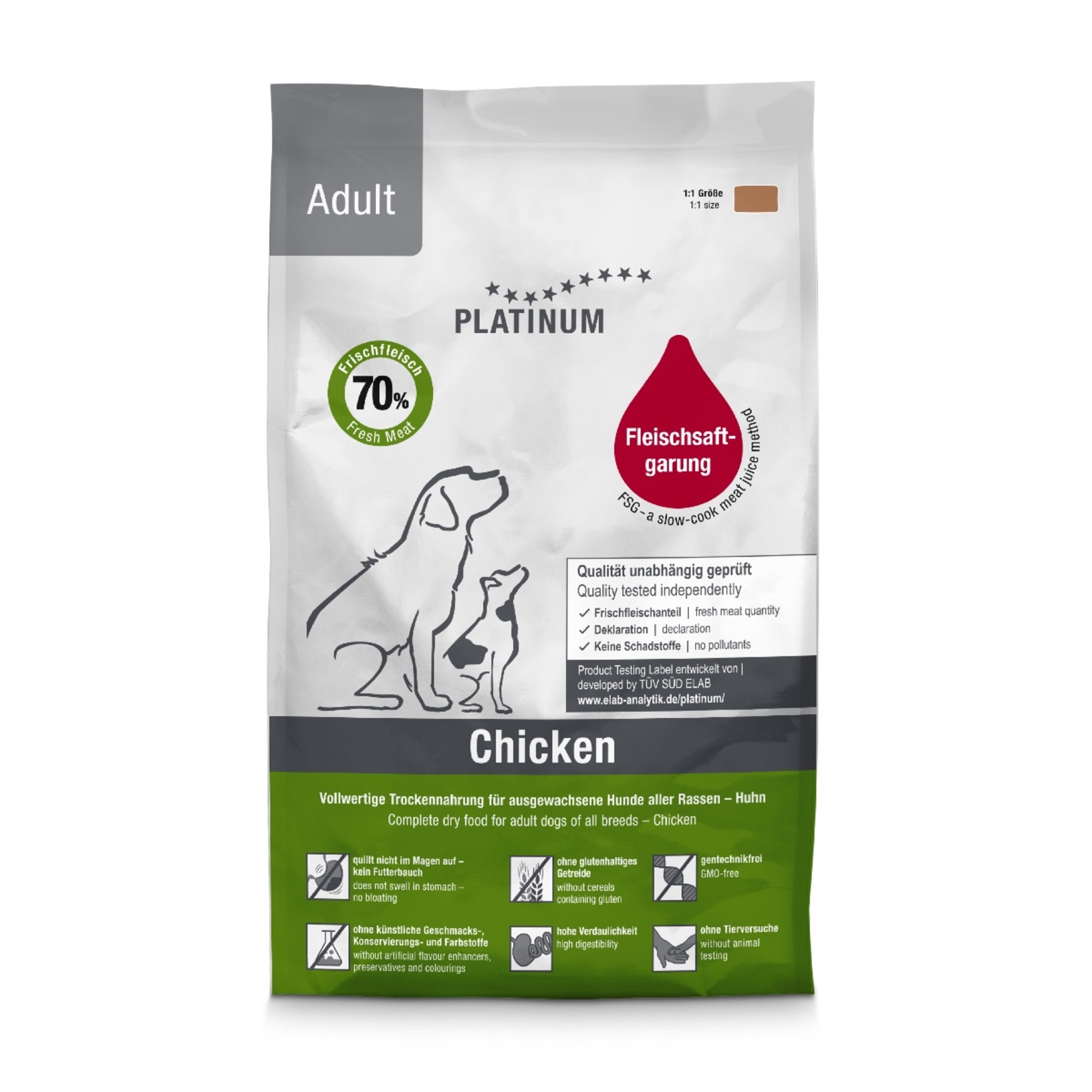 Platinum Tavuklu Yetişkin Köpek Maması 1.5 Kg