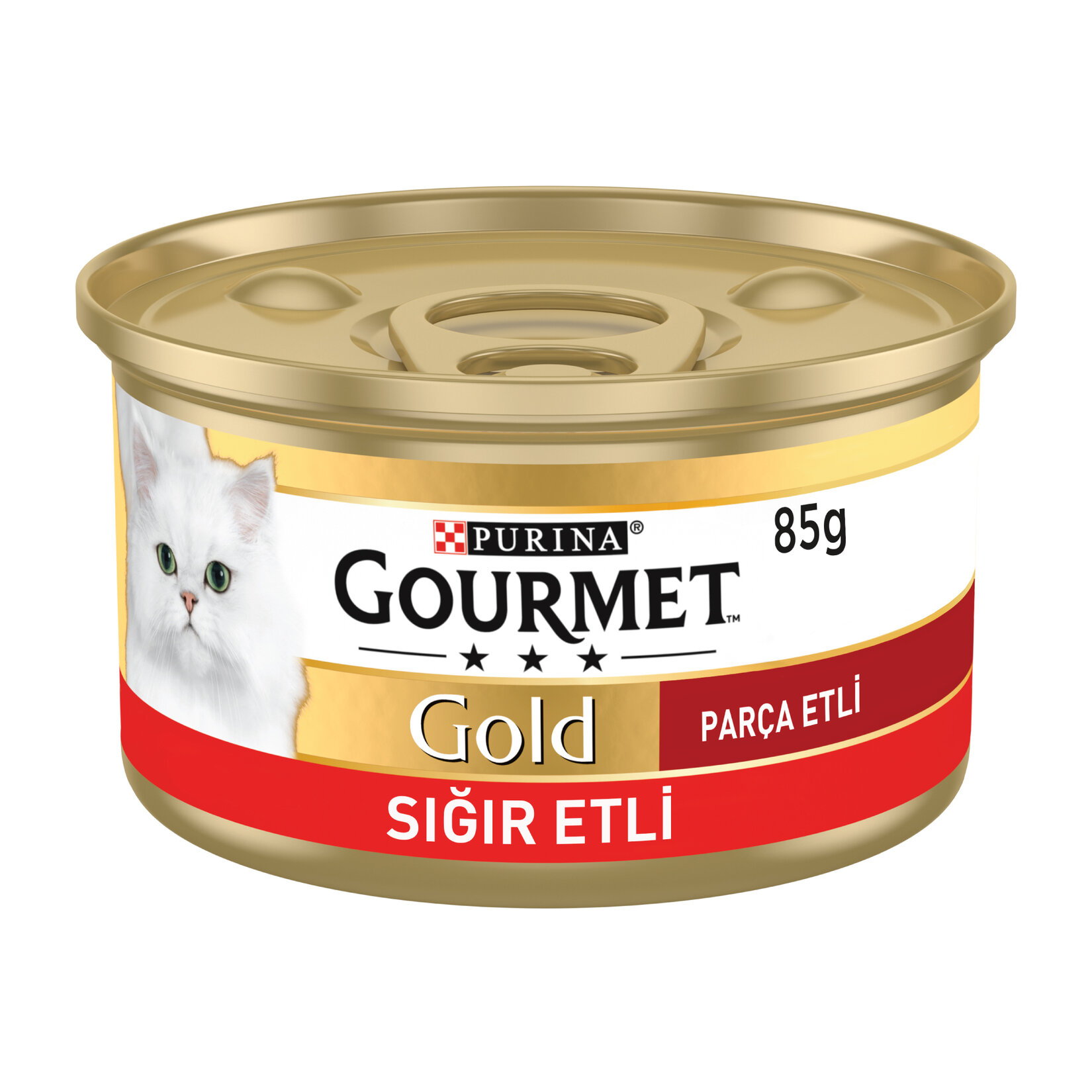Gourmet Gold Soslu Sığır Etli Yaş Kedi Maması Konserve 85 G - Görsel 2