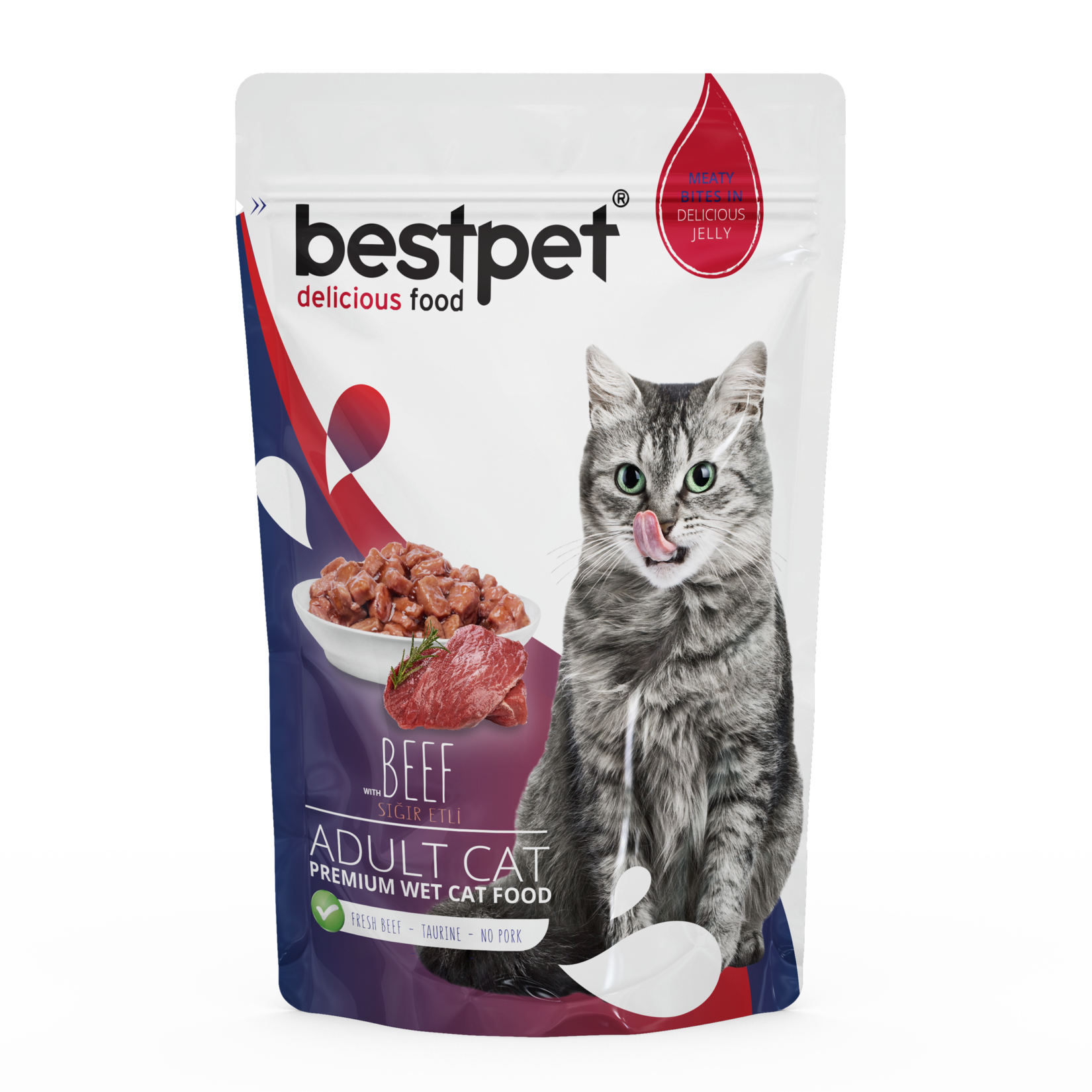 Bestpet Premium Sığır Etli Pouch 85 G