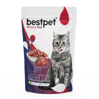 Bestpet Premium Sığır Etli Pouch 85 G