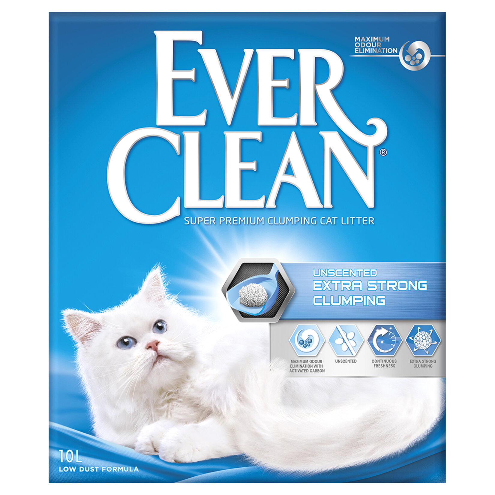 Ever Clean Extra Strong Clumping Esanssız Kedi Kumu 10 L - Görsel 1
