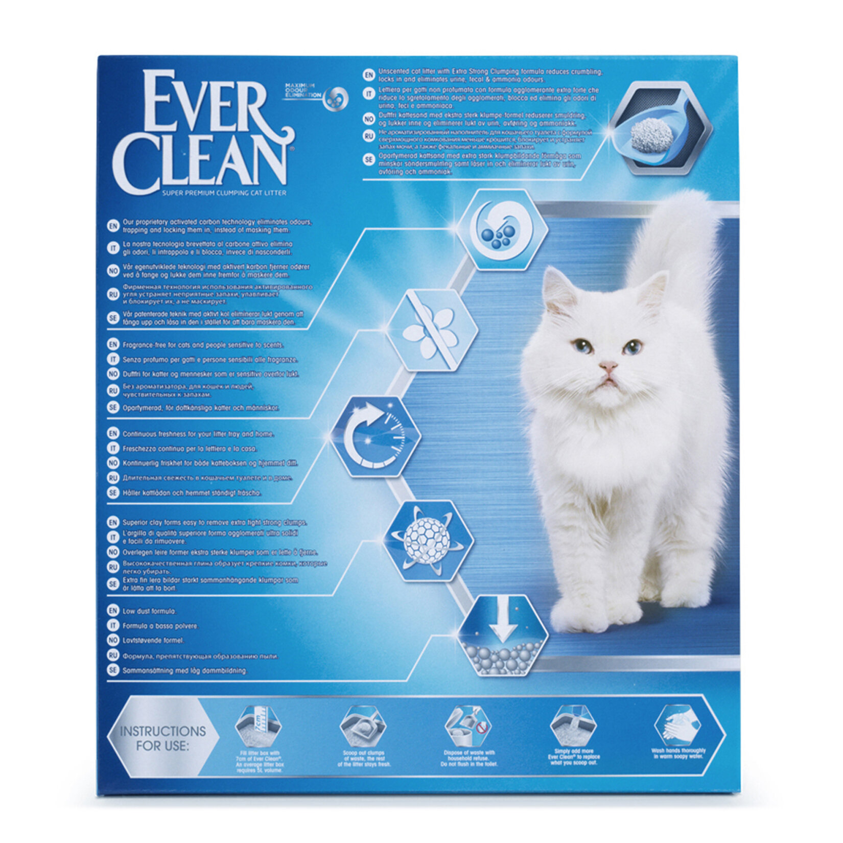 Ever Clean Extra Strong Clumping Esanssız Kedi Kumu 10 L - Görsel 2
