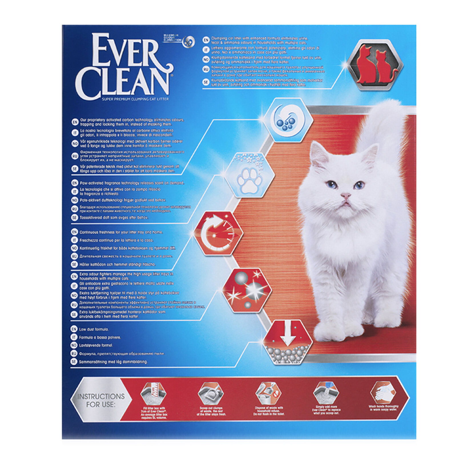 Ever Clean Multiple Cat Kedi Kumu 10 L - Görsel 2