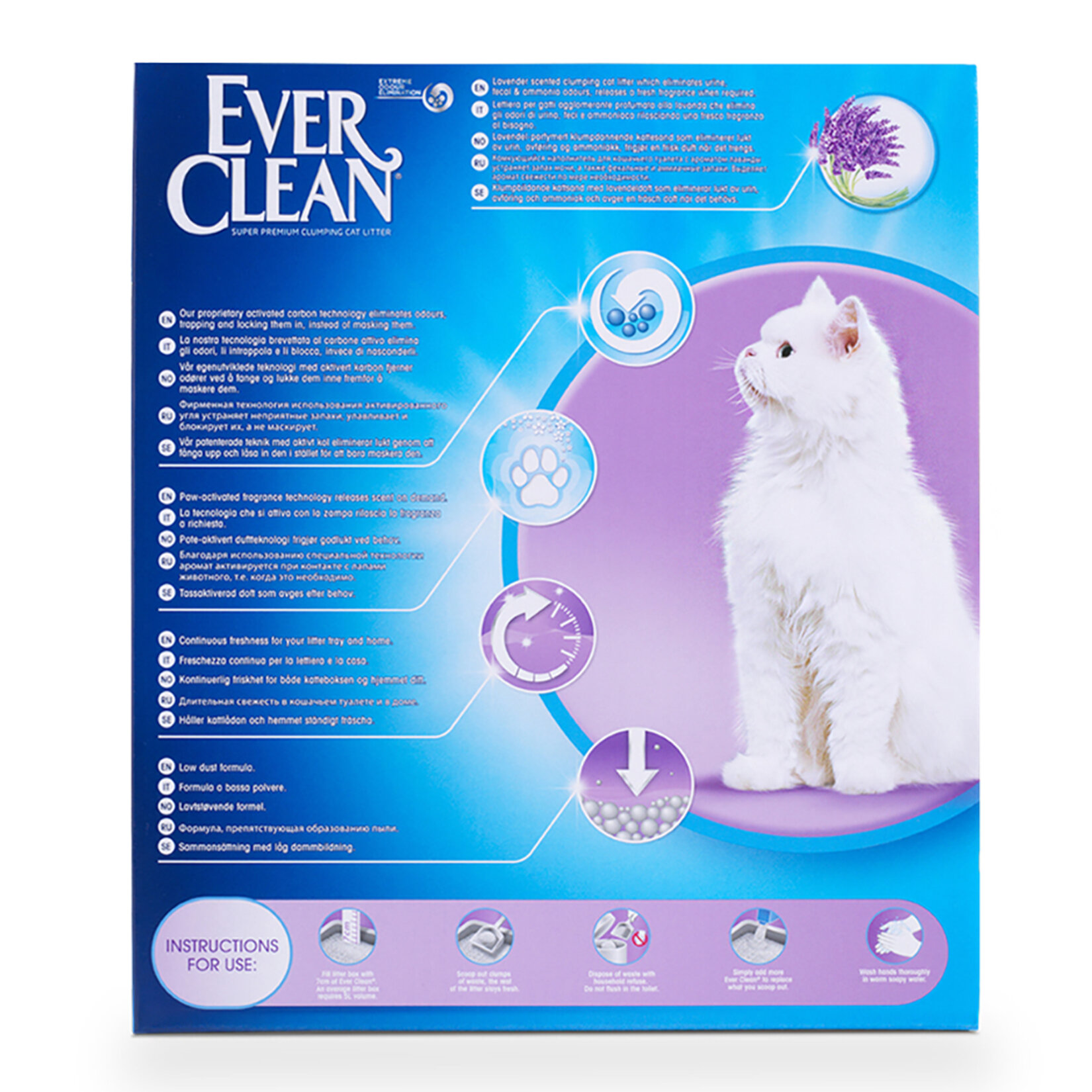 Ever Clean Lavender Kedi Kumu 10 L - Görsel 2