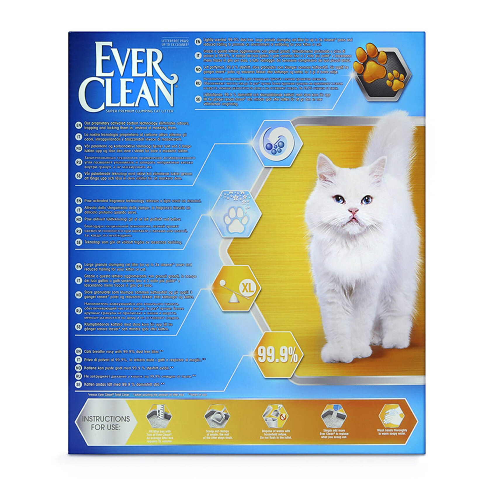 Ever Clean Litterfree Paws Kedi Kumu 6 L - Görsel 2