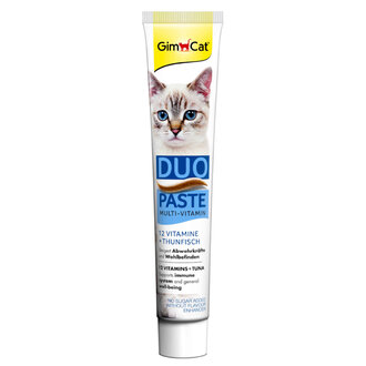 Gimcat Multivitamin Duo Paste Tuna + 12 Vitamin 50 G