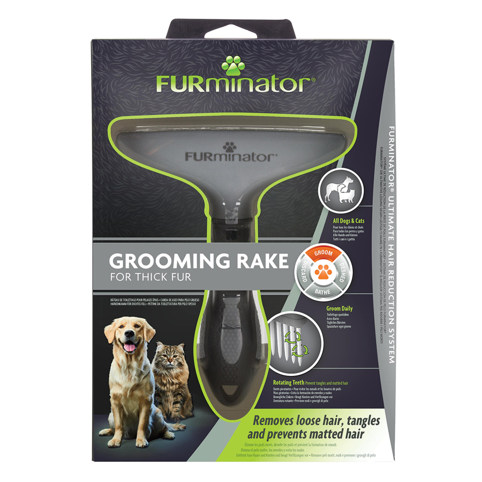 Furminator Rake Kedi-Köpek Kıtık Açıcı Tarak 15 Cm