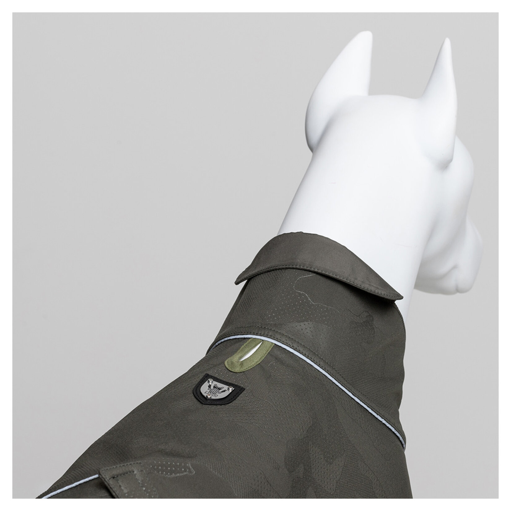 Lindo Softshell Army Green Yağmurluk Beden&nbsp; 3 - Görsel 4