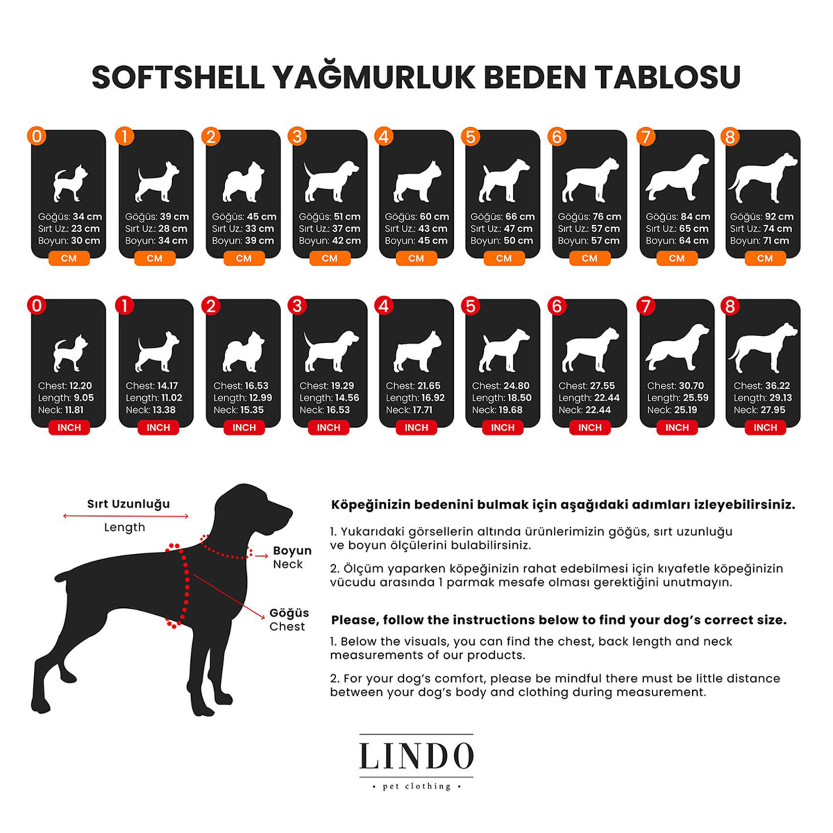 Lindo Softshell Red Stripe Yağmurluk Beden 3 - Görsel 5