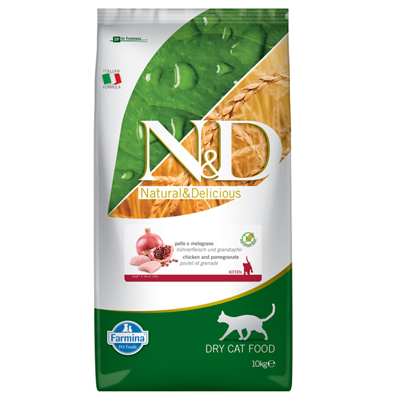 N&D Prime Tavuk Nar Yavru Kedi Maması 10 Kg
