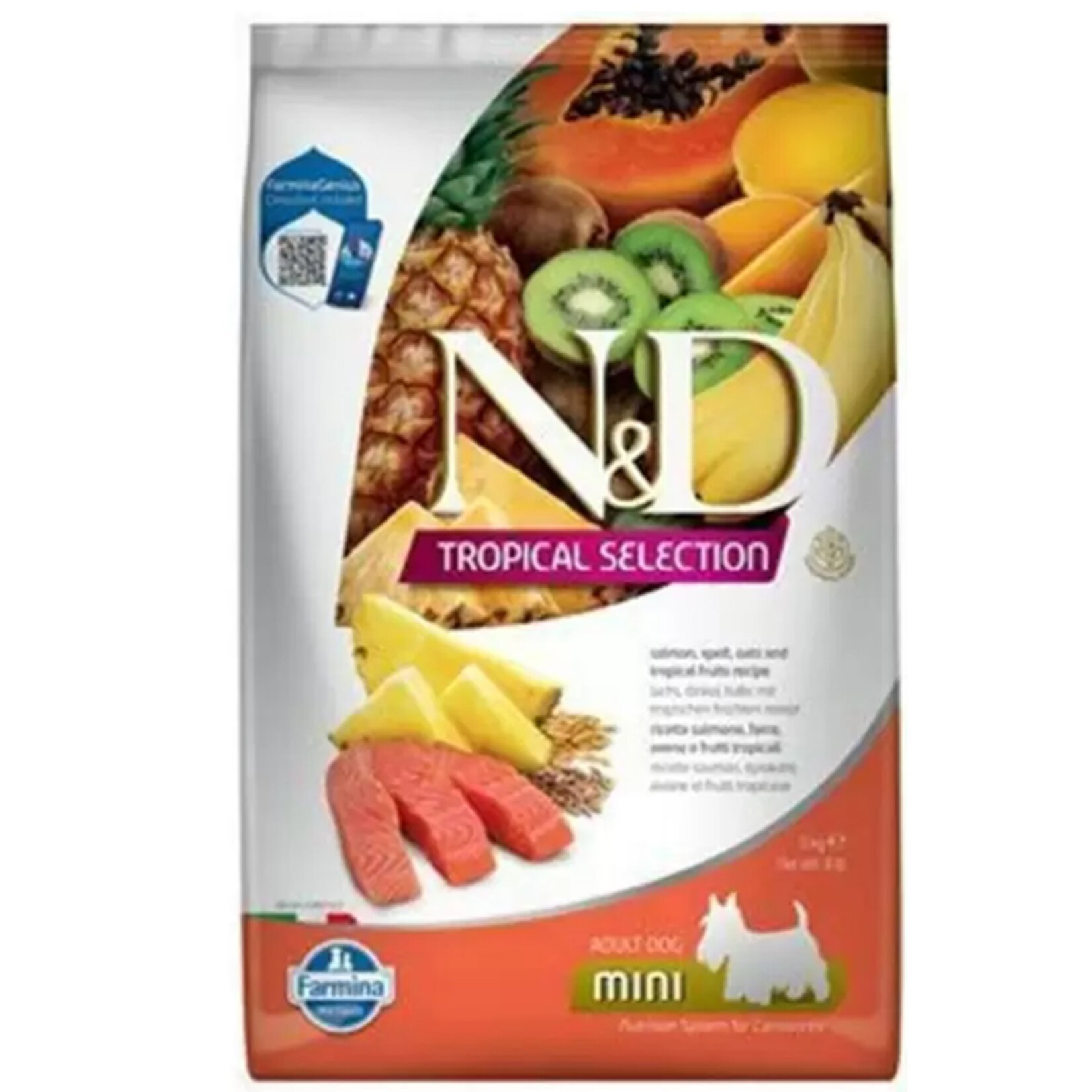 N&D Dog Tropical Somonlu Adult Mini 5 Kg