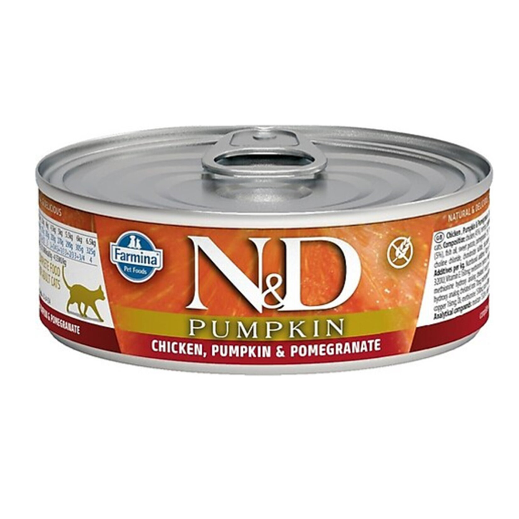 N&D Tavuk, Balkabağı ve Nar Kedi Konserve 70 G