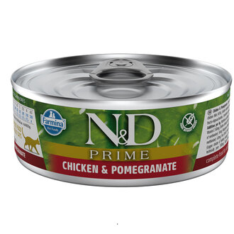 N&D Prime Tavuk & Nar Kedi Konservesi 70 G