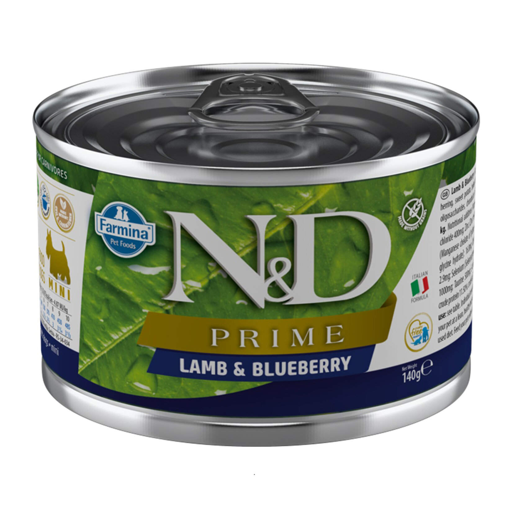 N&D Köpek Konserve Kuzu & Yabanmersini Mini 140 G