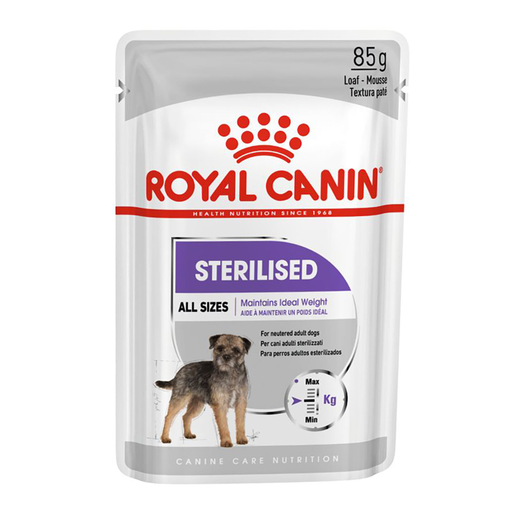 Royal Canin Sterilised Yaş Köpek Maması 12 x 85 G - Görsel 1