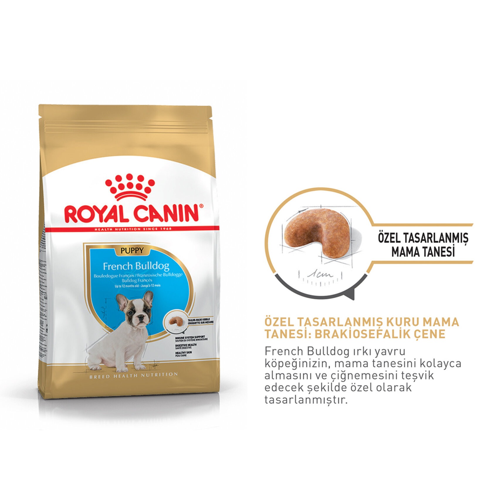 Royal Canin Fransız Bulldog Yavru Köpek Maması 3 Kg - Görsel 2